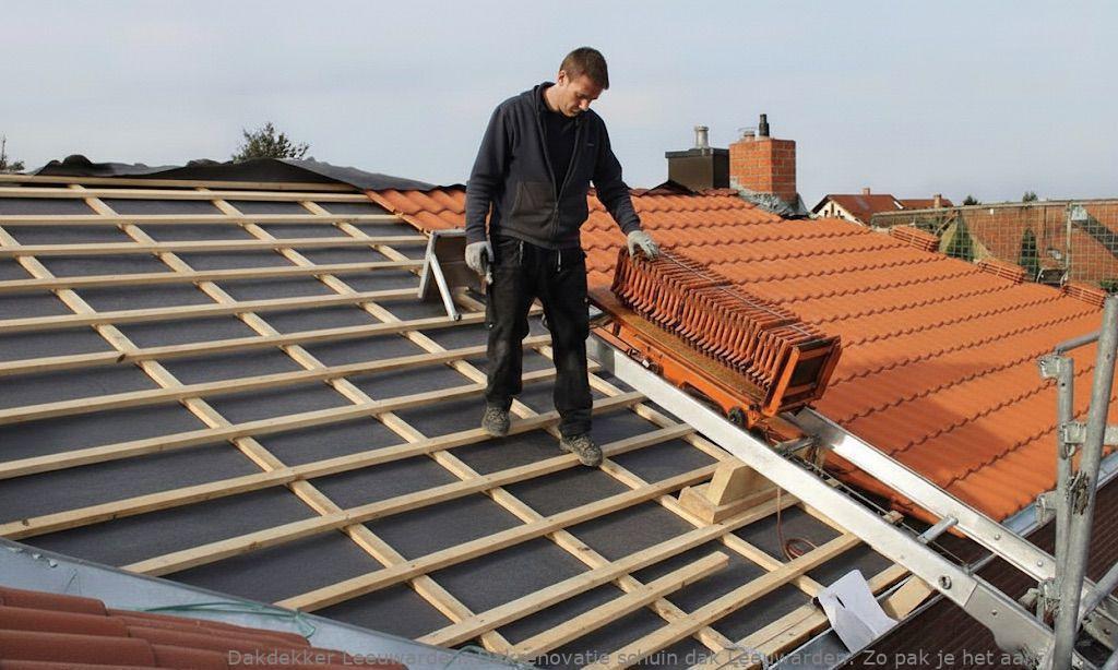 Dakrenovatie Schuin Dak Leeuwarden