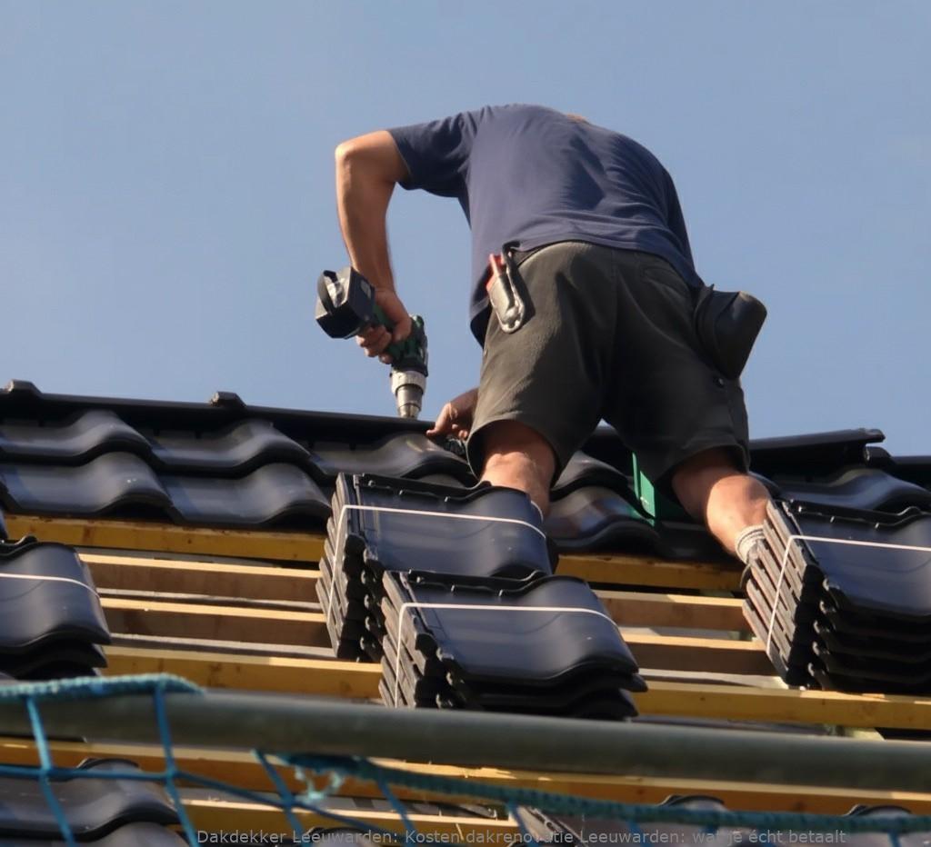 Kosten Dakrenovatie Leeuwarden 1